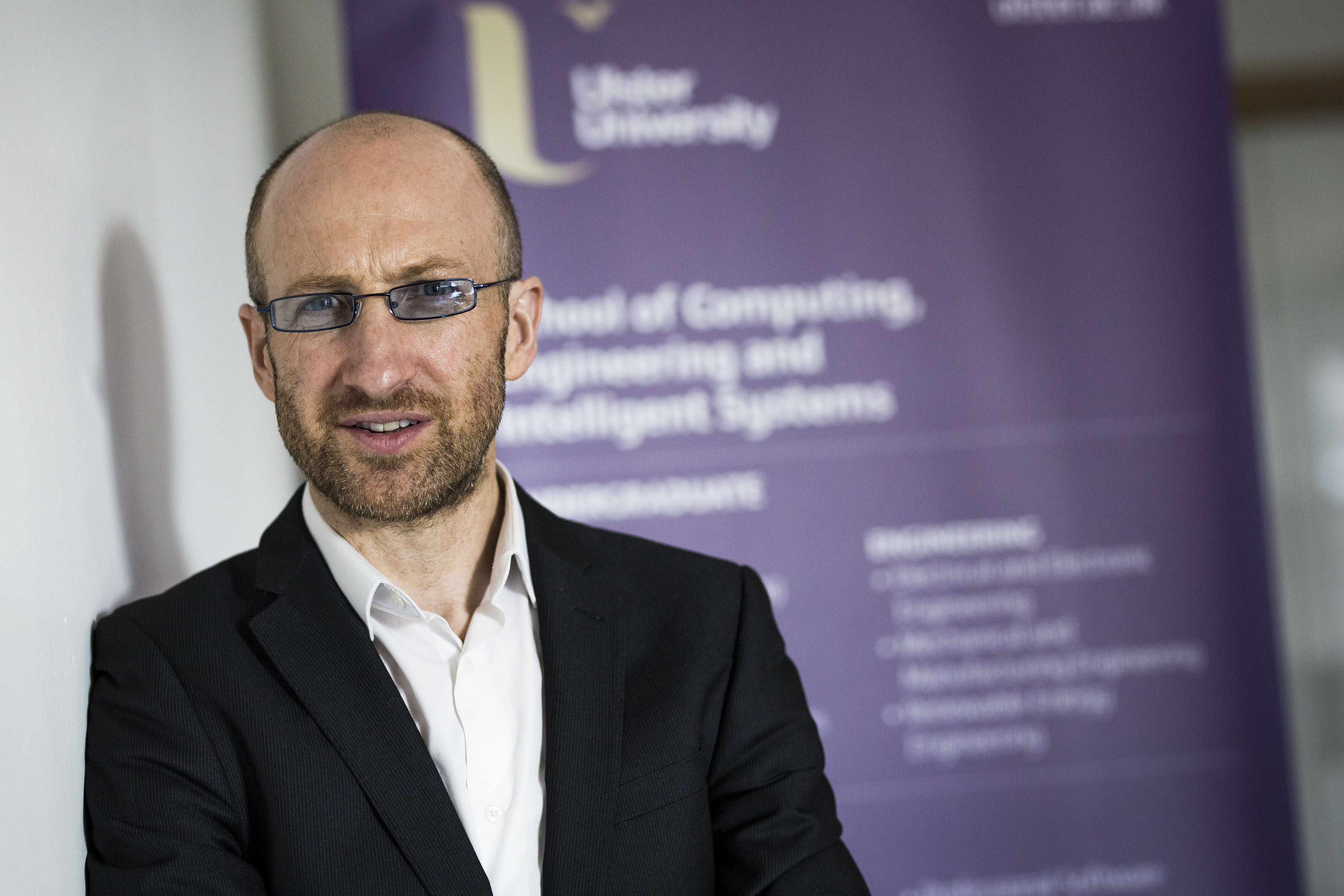 Professor Kevin Curran - Professor of Cyber Security. (Photo: Nigel McDowell/Ulster University)