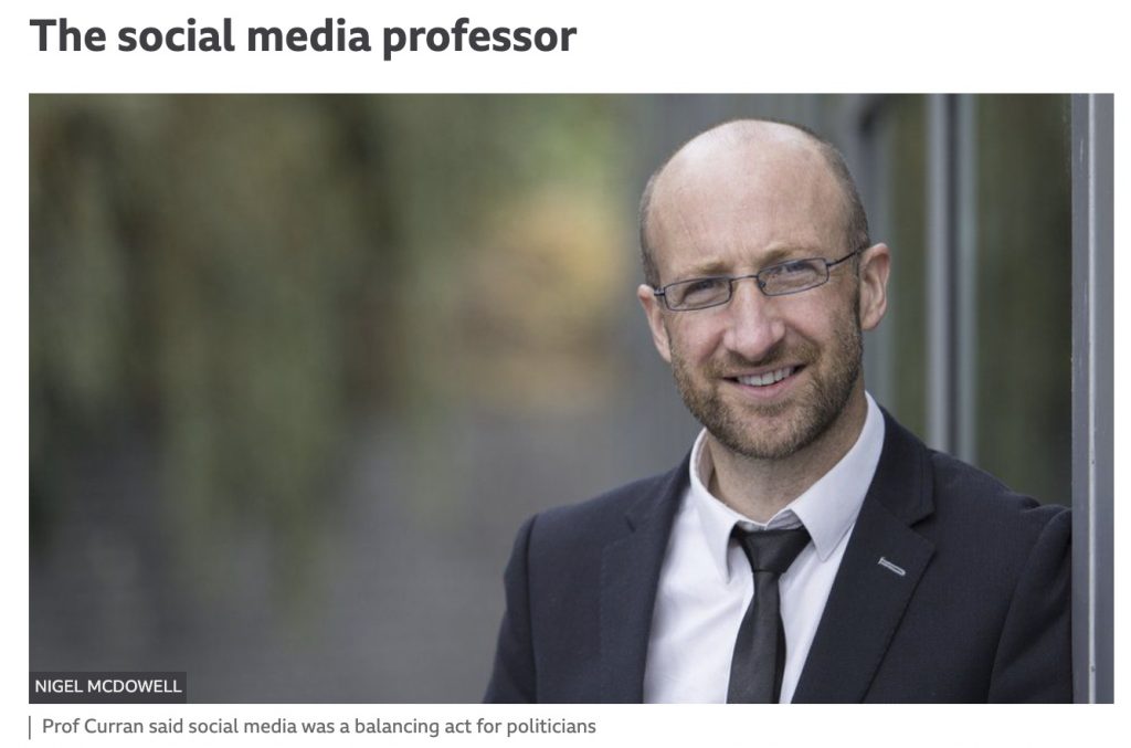 Social media Can politicians avoid the pitfalls? Professor Kevin Curran