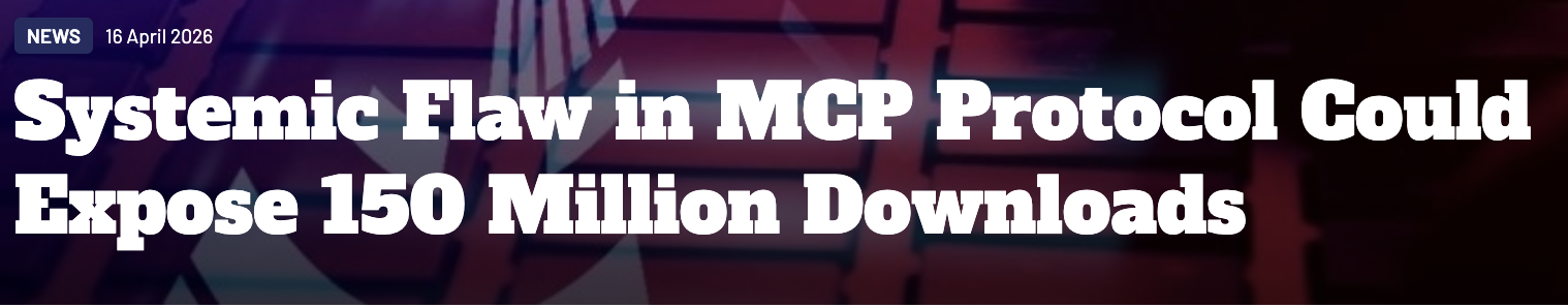 Professor Kevin Curran, Ulster University in an interview with Infosecurity Magazine on a a shocking gap in the security of foundational AI infrastructure with the MCP protocol which could enable arbitrary command execution on any vulnerable system.